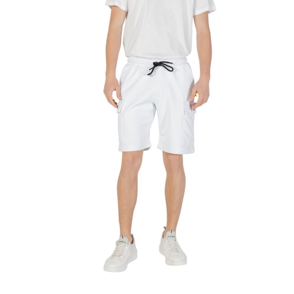 Icon Cargo Shorts with Pockets Men white